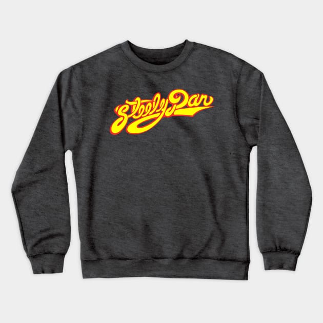 Steely Dan Vintage Logo Tribute Crewneck Sweatshirt by robotbasecamp